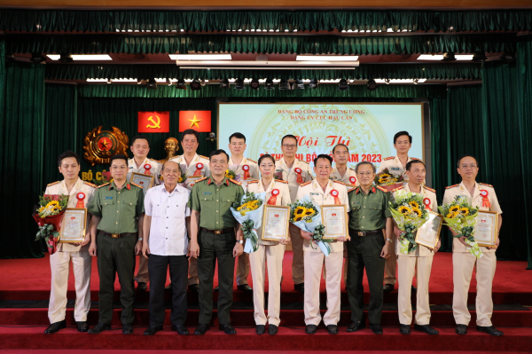 Sôi nổi Hội thi Bí thư chi bộ giỏi trong Đảng bộ Cục Hậu cần -0