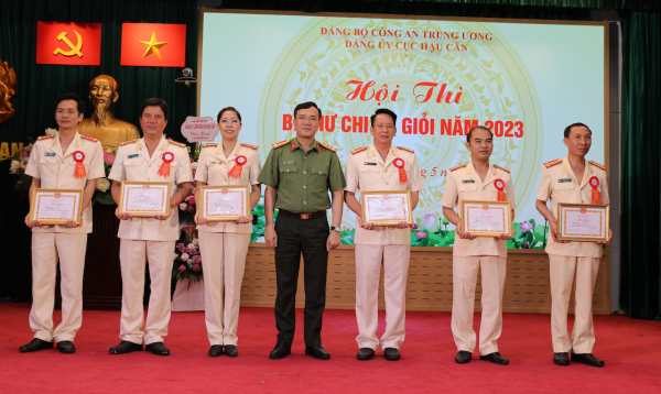 Sôi nổi Hội thi Bí thư chi bộ giỏi trong Đảng bộ Cục Hậu cần -0