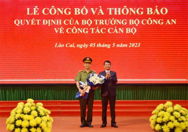 Bổ nhiệm Giám đốc Công an tỉnh Lào Cai -0