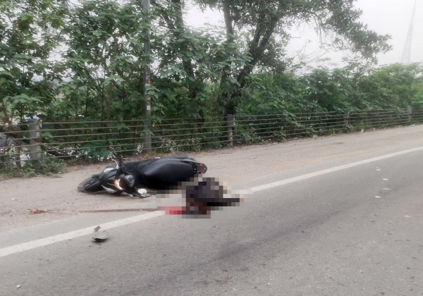 Chạy xe máy vào cao tốc Đại lộ Thăng Long, người phụ nữ tử vong -0
