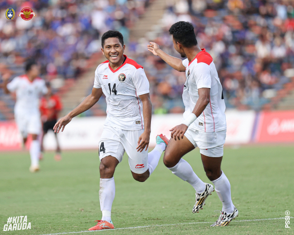 U22 Indonesia giành vé vào bán kết môn bóng đá nam SEA Games 32 -0