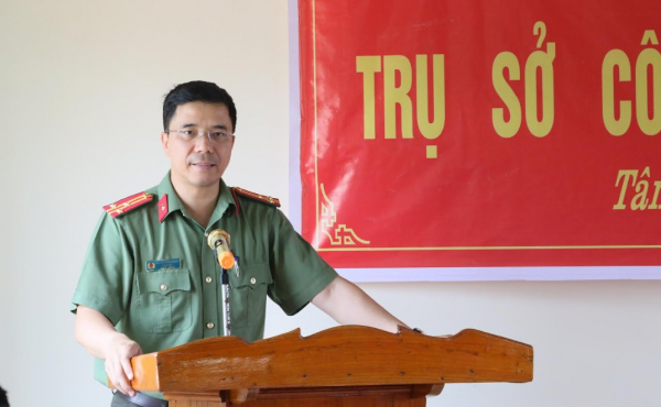 Khánh thành trụ sở Công an xã đầu tiên tại huyện Hương Sơn, Hà Tĩnh -0