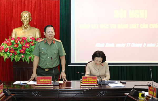 Khảo sát việc thi hành Luật Căn cước công dân tại Công an tỉnh Ninh Bình -0