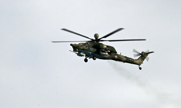 Trực thăng quân sự Nga rơi tại bán đảo Crimea -0