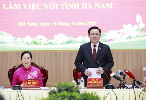 Chủ tịch Quốc hội: Hà Nam phát huy thế mạnh là cửa ngõ phía Nam Thủ đô -0