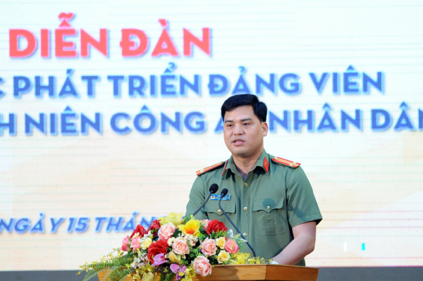 Đẩy mạnh công tác phát triển đảng viên trong thanh niên CAND -0