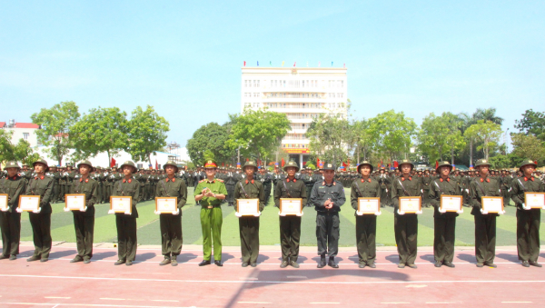 1.531 tân binh hoàn thành khoá huấn luyện tại Trung tâm Huấn luyện và Bồi dưỡng nghiệp vụ I -1