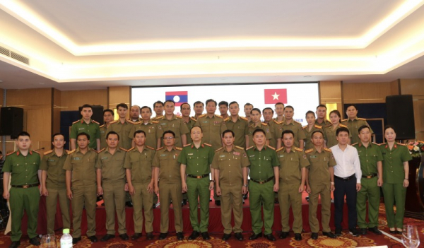 Ministry of Public Security opens refresher course on crime investigation for Lao police -0
