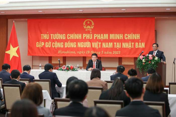 Thủ tướng tiếp lãnh đạo các hội hữu nghị Nhật Bản-Việt Nam -0
