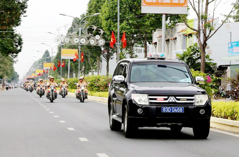 Tăng cường CSGT về địa phương để bảo đảm trật tự an toàn giao thông -0