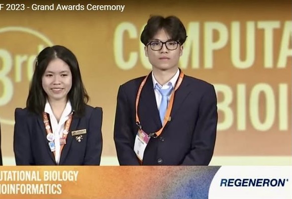 Vietnamese students win prizes at Regeneron ISEF 2023 -0