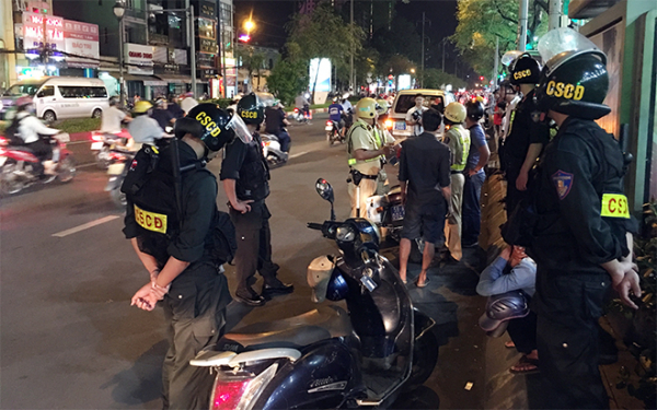Task Force Police Unit 363 operates effectively in HCMC -0