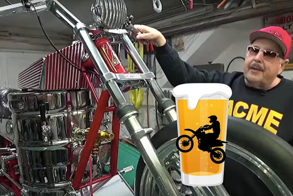 Xe máy chạy bằng… bia -0
