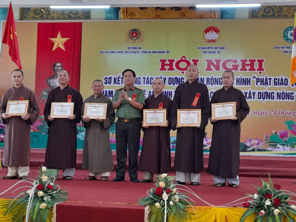 Làm tốt mô hình “Phật giáo Quảng Trị tham gia bảo vệ ANTQ và chung tay xây dựng nông thôn mới” -0