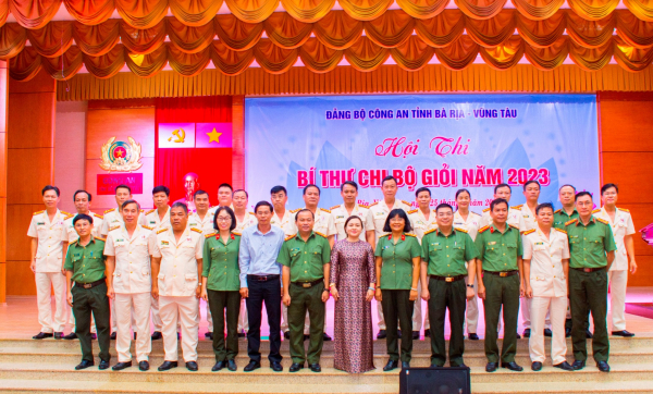 Sôi nổi Hội thi “Bí thư Chi bộ giỏi trong Đảng bộ Công an tỉnh Bà Rịa - Vũng Tàu” năm 2023 -0