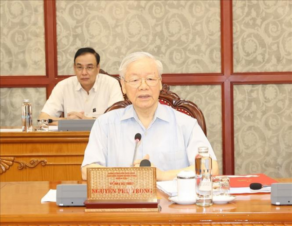 Tổng Bí thư Nguyễn Phú Trọng: Nghệ An phải giàu có hơn, mạnh hơn -0