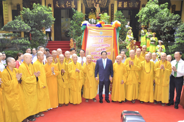 Thủ tướng Phạm Minh Chính chúc mừng Giáo hội Phật giáo Việt Nam nhân nhúng Đại lễ Phật đản -Phật lịch 2567 -0