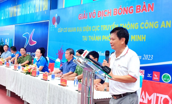 Sôi nổi giải bóng bàn Cúp Cơ quan đại diện Cục Truyền thông CAND tại TP Hồ Chí Minh -0