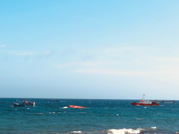 Tìm thấy thi thể thuyền viên mất tích trên con tàu gặp nạn tại vùng biển Phú Quý -0