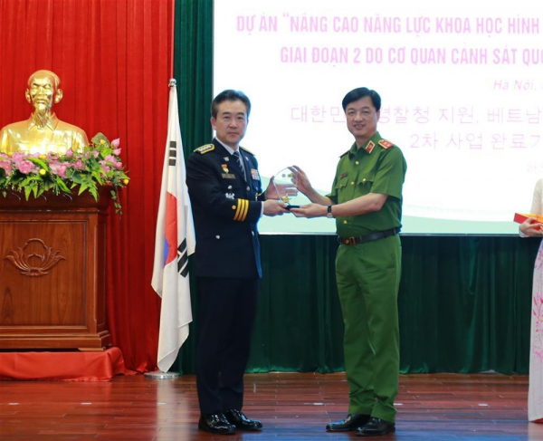 Vietnam, Korean police complete project to improve capacity of criminal science -0