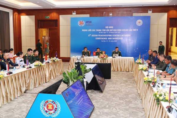 Khai mạc Hội nghị Mạng lưới các Trung tâm Gìn giữ hòa bình ASEAN lần thứ 8 tại Việt Nam -0