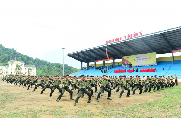 Góp phần quan trọng vào sự nghiệp bảo vệ ANTT của lực lượng Cảnh vệ -0