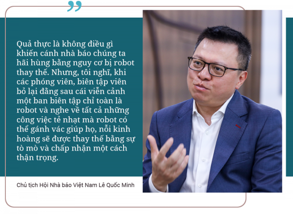 Chủ tịch Hội Nhà báo Việt Nam Lê Quốc Minh:  