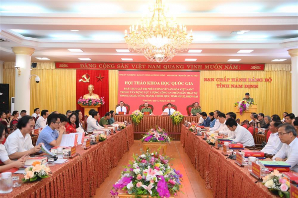 Vietnam's Cultural Outline plays important role in building the People's Public Security Forces, Minister To Lam -0