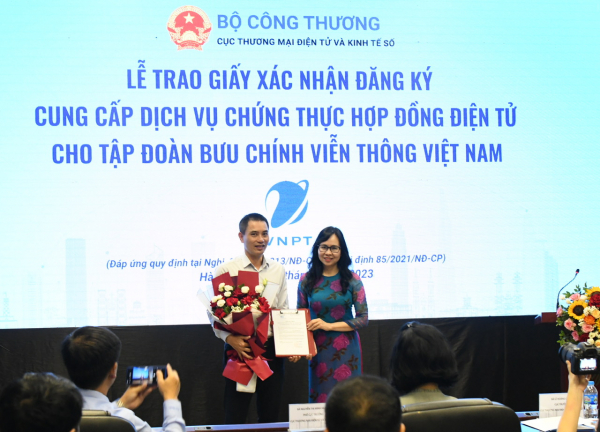 VNPT chính thức được cấp phép cung cấp dịch vụ chứng thực hợp đồng điện tử tại Việt Nam -0