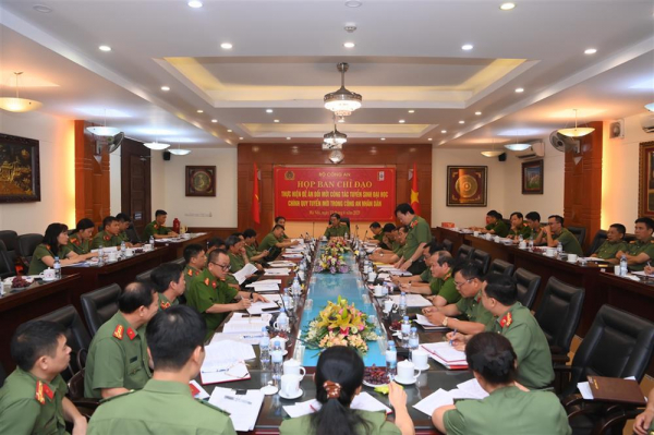 MPS reviews preparation for 2023 undergraduate student enrollment in public security schools -0