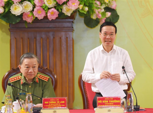 People's Public Security Forces taking lead in implementing Resolution of the 13th Party Congress -0