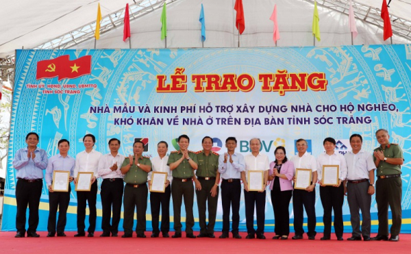 Ministry of Public Security plans to build 1,200 houses for poor households in Soc Trang -0