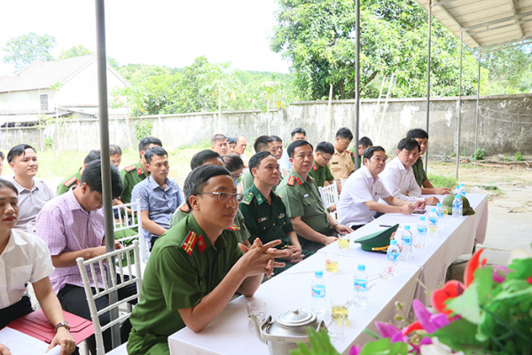 100% Công an xã ở Hương Sơn được xây dựng, nâng cấp trụ sở làm việc -0