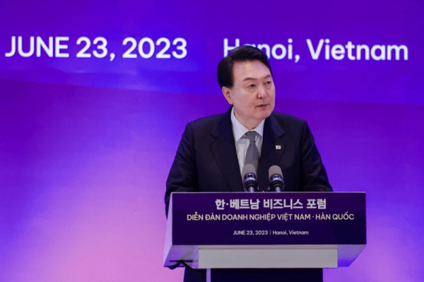 Vietnamese, RoK leaders attend Vietnam-RoK business forum -0