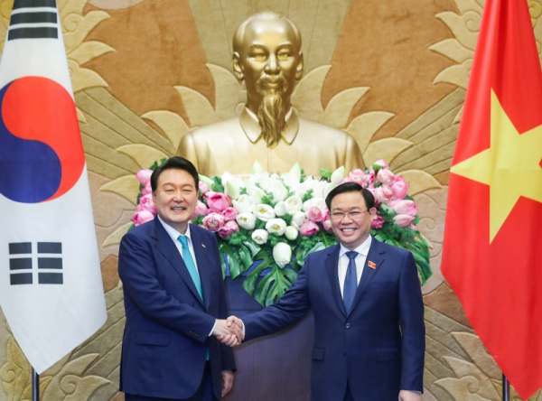 National Assembly Chairman meets RoK President -0