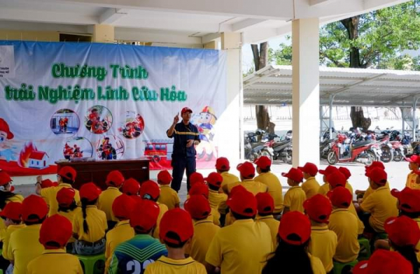 Over 360 students join “A day to act as firefighters” program -0