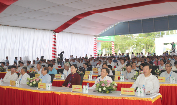 Phó Thủ tướng Trần Lưu Quang dự lễ khởi công đường bộ cao tốc Cao Lãnh – An Hữu -0