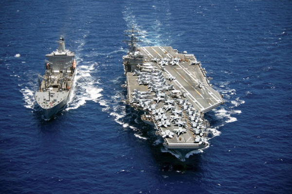 Nhóm tác chiến tàu sân bay USS Ronald Reagan thăm Việt Nam -0