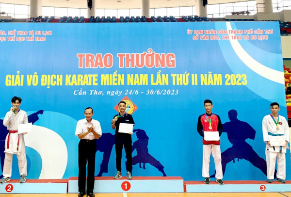 Bình Dương đạt 6 huy chương vàng tại giải vô địch Karate miền Nam năm 2023 -0