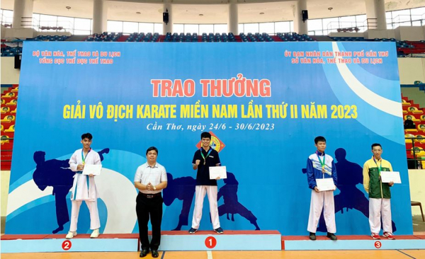 Bình Dương đạt 6 huy chương vàng tại giải vô địch Karate miền Nam năm 2023 -1