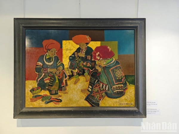 French painting exhibition displays contemporary Vietnamese art -0