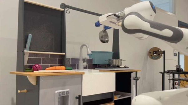 Mô phỏng đa giác quan đào tạo và thử nghiệm robot gia đình -0