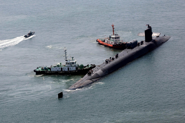 Triều Tiên phản đối Mỹ đưa tàu ngầm hạt nhân đến gần nước này  -0