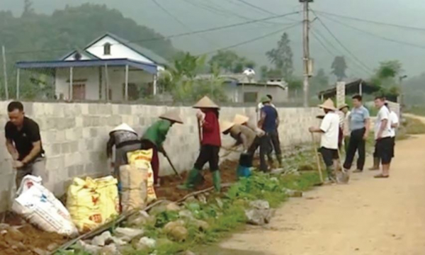 Người dân đồng lòng hiến đất, góp sức mở rộng đường  tại Thái Nguyên -0
