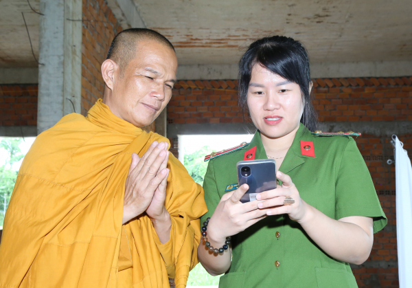 Hướng dẫn kích hoạt tài khoản định danh điện tử cho tăng, ni trên địa bàn tỉnh Sóc Trăng -1
