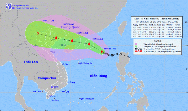 Nắng nóng oi bức trở lại Bắc và Trung Bộ, Biển Đông bão di chuyển nhanh -0