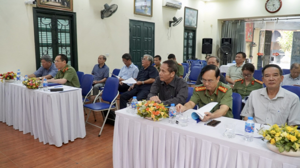 Tướng lĩnh, sĩ quan Công an hưu trí tích cực tham gia bảo vệ nền tảng tư tưởng của Đảng -0