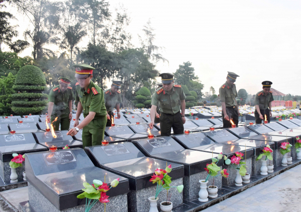 Công an Bạc Liêu làm tốt công tác đền ơn đáp nghĩa -0