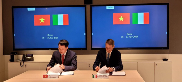 Đàm phán dự thảo Hiệp định giữa Chính phủ nước Cộng hòa xã hội chủ nghĩa Việt Nam và Chính phủ nước Cộng hòa Italia -0