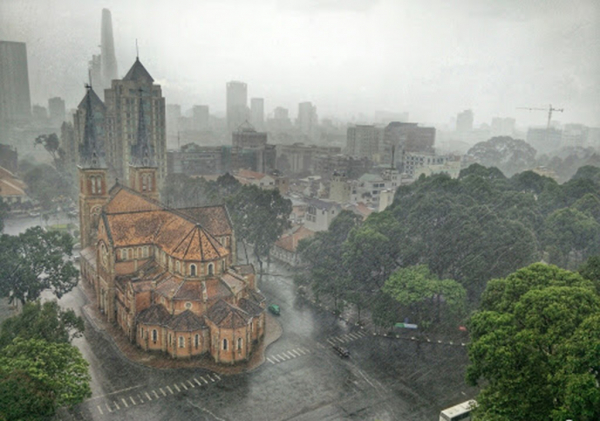 Hà Nội nóng bức; Tây Nguyên và Nam Bộ mưa to trời mát -0